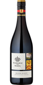 Ein stilvoller Wein mit einem auffälligen Etikett, das die Region Bodensee und die Qualität des Spätburgunders hervorhebt.