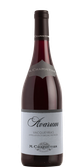 Ein hochwertiger Rotwein in einer schlanken Flasche, die das Etikett 'Avarum' und die Herkunft Vacqueyras deutlich zur Schau stellt.