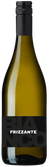 Die Flasche zeigt einen frischen, sprudelnden Weißwein mit dem Schriftzug 'Bianco Frizzante' auf dem Etikett.