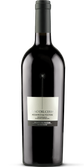 Eine elegante Flasche Rotwein mit einem schlichten, aber ansprechenden Etikett, das den Namen 'Piano del Cerro' trägt.