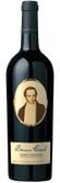 Ein hochwertiger Saint-Emilion Wein, präsentiert in einer ansprechenden Flasche mit einem historischen Porträt auf dem Etikett.