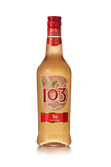 Ein elegantes Flaschendesign mit dem Schriftzug '103 Solera' und einem roten Akzent, das die spanische Tradition repräsentiert.