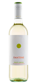 Eine Flasche Fantini Pinot Grigio mit einem eleganten, weißen Etikett und grünem Deckel, die frischen Wein symbolisiert.