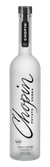 Die Flasche zeigt den Namen 'Chopin' in geschwungener Schrift, umgeben von Informationen über die Herkunft und den Alkoholgehalt.