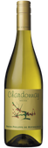 Der Chardonnay aus Pays d'Oc zeigt eine stilvolle Flasche mit einem goldenen Deckel und einem farbenfrohen Etikettendesign.