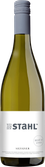 Eine elegante Flasche Silvaner Wein mit einem modernen Etikett und einem grauen Schraubverschluss, ideal für besondere Anlässe.