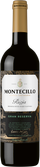 Die Flasche präsentiert stolz die Bezeichnung Gran Reserva, ein Zeichen für die lange Reifung und Exklusivität des Weins.