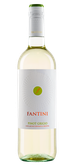 Eine Flasche Fantini Pinot Grigio mit einem eleganten, weißen Etikett und grünem Deckel, die frischen Wein symbolisiert.