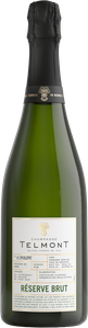 Ein hochwertiger Champagner in einer ansprechenden Flasche, die die Tradition und Handwerkskunst der Marke Telmont verkörpert.