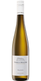 Die Flasche zeigt den Namen 'Markus Molitor' und die Bezeichnung 'Blauschiefer', umgeben von einem klaren, hellen Hintergrund.