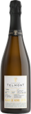 Die Flasche zeigt den Jahrgang 2015 und die Rebsorten, die für diesen exquisiten Champagner verwendet wurden, in einem eleganten Stil.