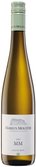 Eine elegante Flasche Riesling von Markus Molitor, Jahrgang 2020, mit einem hellgrünen Korken und einem stilvollen Etikett.