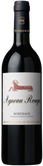 Ein hochwertiger Bordeaux-Wein in einer eleganten Flasche, die mit einem auffälligen Etikett und dem Rothschild-Emblem verziert ist.