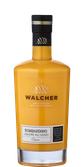 Ein hochwertiger Likör in einer klaren Flasche, die das leuchtende Gelb des Bombardino-Likörs perfekt zur Geltung bringt.