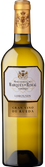 Eine elegante Flasche Weißwein mit goldener Kapsel und einem Etikett, das den Namen 'Marqués de Riscal' trägt.
