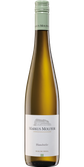 Die Flasche zeigt ein schlichtes, aber ansprechendes Design mit dem Schriftzug 'Markus Molitor' und einer stilisierten Abbildung eines Weinguts.