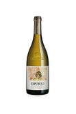 Eine elegante Flasche Esporão Reserva 2020, die in sanften Farben leuchtet und mit einem kunstvollen Etikett verziert ist.