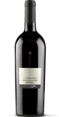 Eine elegante Flasche Rotwein mit einem schlichten, aber ansprechenden Etikett, das den Namen 'Piano del Cerro' trägt.
