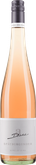 Ein stilvolles Weinflaschen-Design, das den Roséton des Spätburgunders betont, mit einem eleganten Schriftzug auf dem Etikett.
