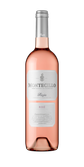 Ein stilvoller Roséwein von Montecillo, dessen Etikett Informationen über die Herkunft und Tradition des Weins bietet.