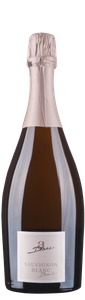 Die Flasche mit roséfarbener Kapsel und edlem Etikett vermittelt ein Gefühl von Luxus und Raffinesse für Weinliebhaber.