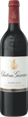 Eine elegante Flasche Château Giscours Margaux 2016 mit einem prächtigen Wappen und einer stilvollen Etikette.