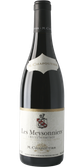 Die Flasche zeigt ein kunstvolles Design mit einem Wappen und dem Namen des Weinguts M. Chapoutier in goldener Schrift.
