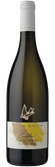 Eine elegante Flasche Chardonnay aus Alto Adige mit einem kunstvollen Etikett und einem stilisierten Vogelmotiv.