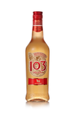 Ein elegantes Flaschendesign mit dem Schriftzug '103 Solera' und einem roten Akzent, das die spanische Tradition repräsentiert.