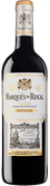 Eine elegante Flasche Rotwein mit dem Etikett 'Marqués de Riscal Reserva', die reichhaltige Aromen verspricht.