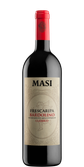 Die Flasche zeigt den Namen 'Frescaripa Bardolino Classico' auf einem stilvollen, hellen Etikett mit feinen Details.