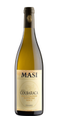 Die Flasche Masi Colbaraca präsentiert sich mit einem ansprechenden goldenen Etikett und einem charakteristischen Engel-Emblem.