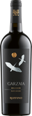 Die Flasche zeigt ein modernes Design mit stilisierten Vögeln und einer goldenen Sonne auf dem Etikett.