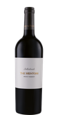 Die Flasche zeigt den Namen 'The Mentors' und die Rebsorte 'Petit Verdot', umgeben von einem glänzenden schwarzen Glas.