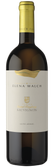 Ein hochwertiger Sauvignon Blanc in einer dunklen Glasflasche, die mit einem goldenen Kapselverschluss versehen ist.