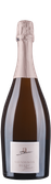 Die Flasche mit roséfarbener Kapsel und edlem Etikett vermittelt ein Gefühl von Luxus und Raffinesse für Weinliebhaber.