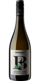 Ein hochwertiger Grauer Burgunder in einer schlanken Flasche, die das Logo von Emil Bauer und eine malerische Landschaft präsentiert.