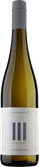 Eine elegante Flasche Grauburgunder mit einem minimalistischen Etikett, das die Aufschrift 'Freunde' trägt.