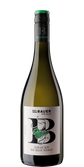 Die Flasche zeigt das markante Logo von Emil Bauer, umgeben von einem schlichten, aber ansprechenden Design für Grauen Burgunder.