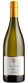 Eine elegante Flasche Moscato d'Asti mit goldener Kappe und einem ansprechenden Etikett, das die Herkunft betont.