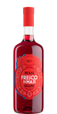 Masi Fresco di Masi, ein nicht filtrierter Rotwein, in einer attraktiven Flasche mit einem kunstvollen, roten Etikett.