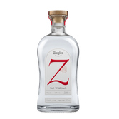 Die Flasche zeigt ein stilvolles Etikett mit einer großen roten 'Z', das den hochwertigen Kirschbrand von Ziegler kennzeichnet.
