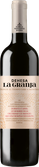 Eine hochwertige Weinflasche mit einem cremefarbenen Etikett, das den Namen „Dehesa La Granja“ trägt. Darüber befindet sich das Logo der „Familia Fernández Rivera“, während ein längerer spanischer Text und eine dezente Reliefstruktur auf dem Etikett die traditionelle Herkunft und die Geschichte des Weins hervorheben.