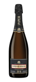 Die Flasche des Jahrgangs 2018 von Piper-Heidsieck Champagner zeigt ein klassisches, ansprechendes Etikett und eine glänzende Oberfläche.