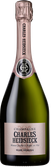 Ein hochwertiger Champagner von Charles Heidsieck, präsentiert in einer ansprechenden Flasche mit einem roséfarbenen Korken und Etikett.