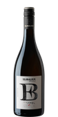 Die Flasche zeigt ein modernes Design mit einem großen, künstlerischen 'B' und dem Schriftzug 'Doppel Stück' auf dem Etikett.