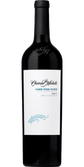 Die Flasche Merlot von Chateau Ste. Michelle zeigt ein modernes, weißes Etikett mit dem Schriftzug 'Canoe Ridge Estate'.