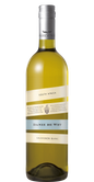 Südafrikanischer Sauvignon Blanc in einer stilvollen Flasche, die mit einem modernen Design und einem silbernen Korken versehen ist.