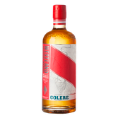 Der Westland Whiskey präsentiert sich in einer eleganten Flasche mit einem modernen Design und einem markanten roten Streifen.