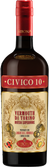 Eine elegante Flasche Sibona Vermouth mit rotem Kapselverschluss und kunstvollem Etikett, das italienische Tradition verkörpert.
